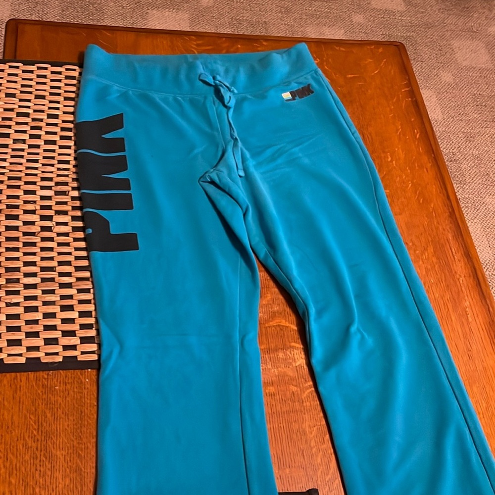 Pink sweat pants. Size medium